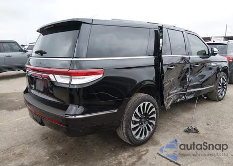 2023 Lincoln Navigator Black Label L из США, поврежденный, VIN 5LMJJ3TG1PEL16296